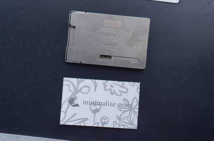 TSBBQのカードコンロ