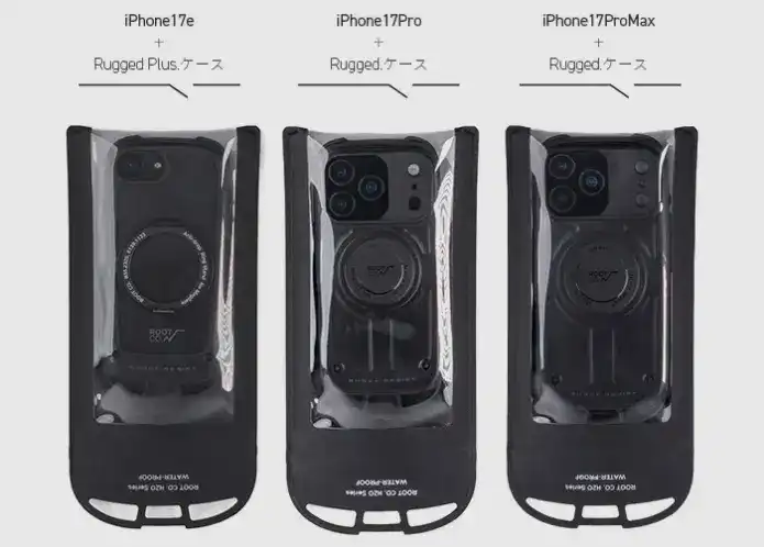 ROOT CO.のH2O WaterProof Shell. IPX8 for SmartPhone