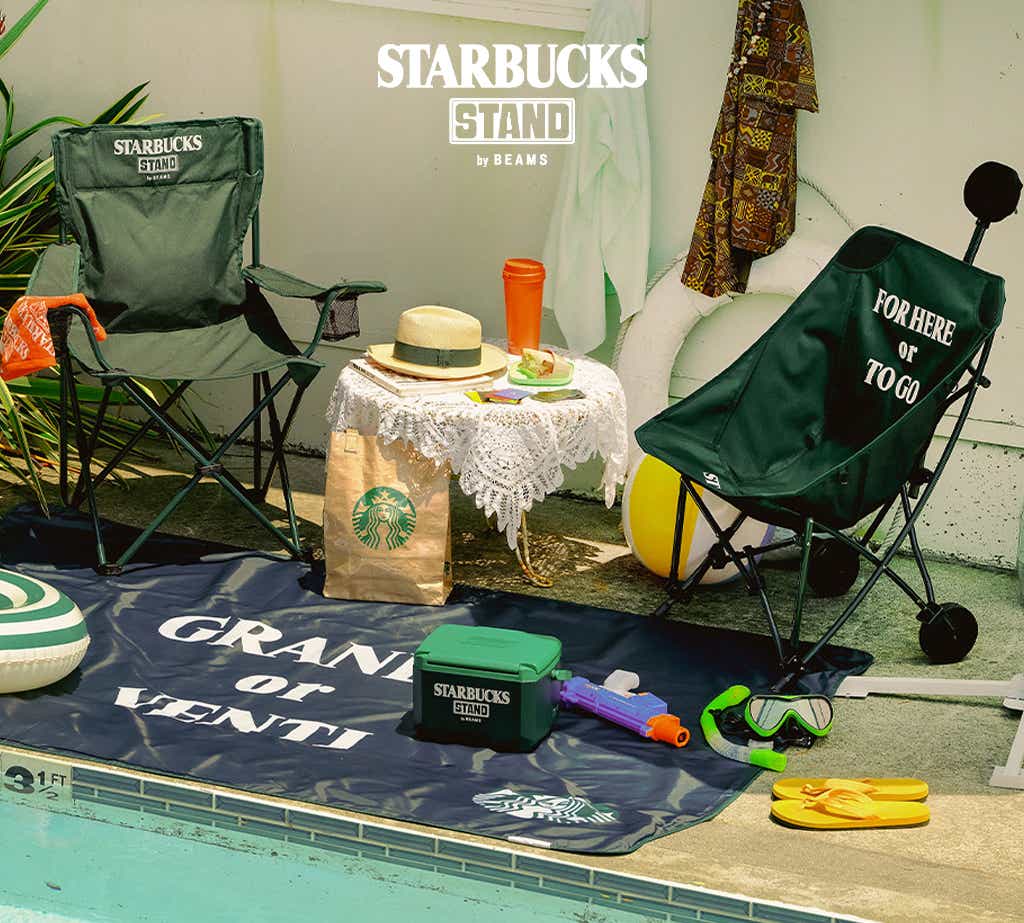 スターバックス スタンド バイ ビームス）Coleman（コールマン）別注
