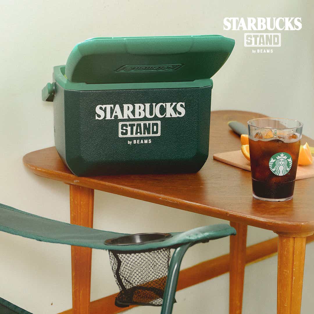 スターバックス スタンド バイ ビームス）Coleman（コールマン）別注