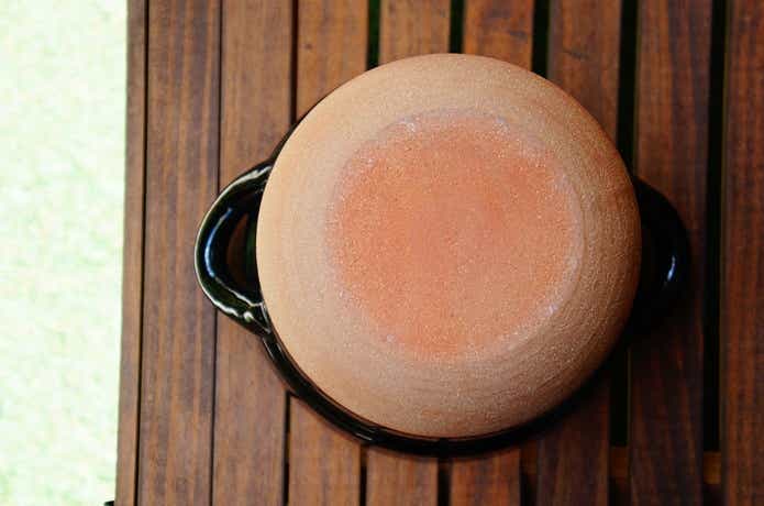 無印良品のごはん鍋の底面