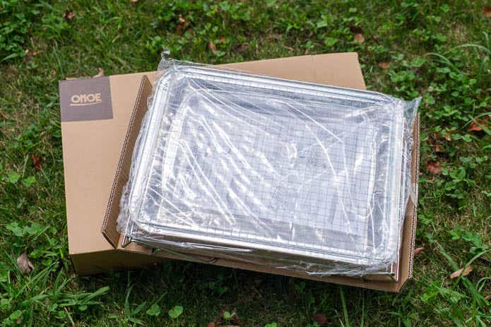 かたづけ簡単卓上BBQコンロを開封
