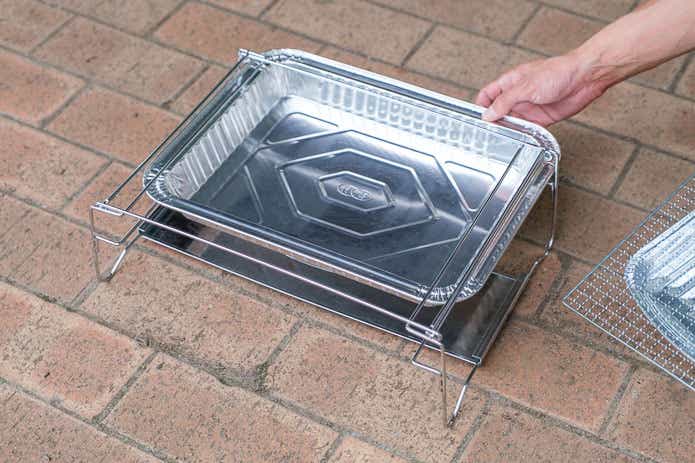 かたづけ簡単卓上BBQコンロのロストル