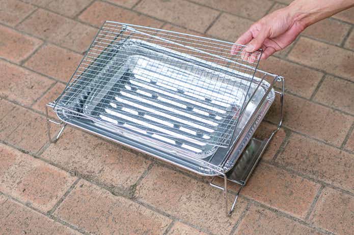 かたづけ簡単卓上BBQコンロの網