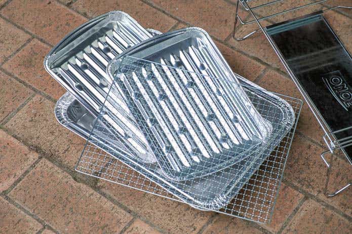 かたづけ簡単卓上BBQコンロの使い捨てパーツ