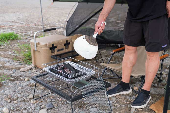 BBQの様子