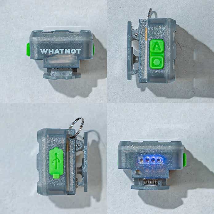  WHATNOT クリップスピーカーウィズライト