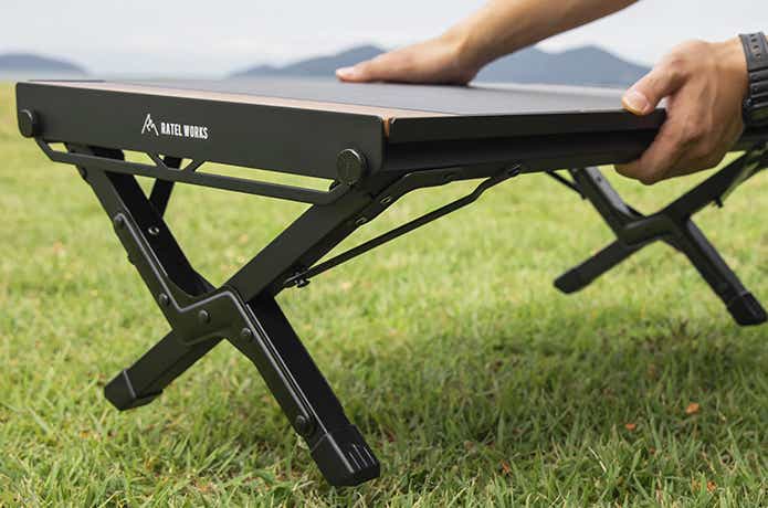 RATEL WORKS/WOOD PANEL TABLE 60