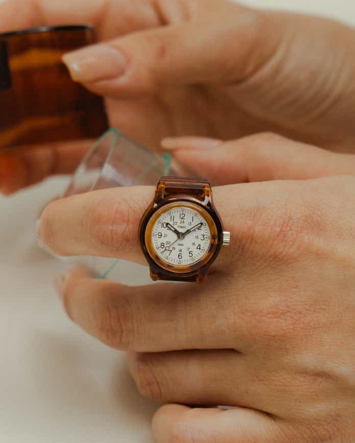 Camper ring watch TIMEX(タイメックス)とBEAMS BOY(ビームス ボーイ)