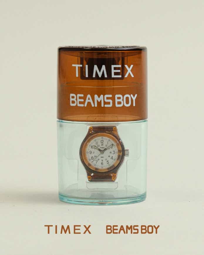 Camper ring watch TIMEX(タイメックス)とBEAMS BOY(ビームス ボーイ)