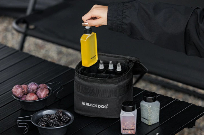 BLACKDOG アウトドア調味料ボトルセット