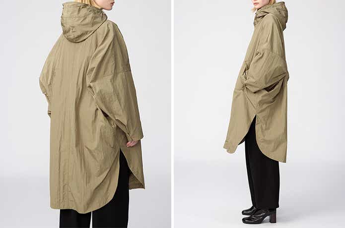 UNIQLO U フーデッドロングコート