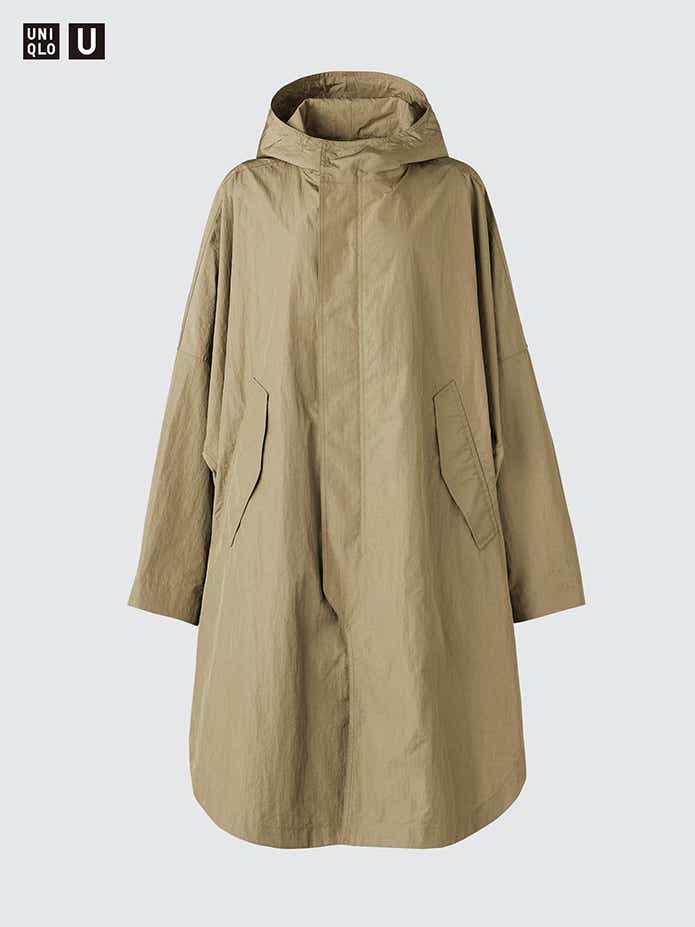 UNIQLO U フーデッドロングコート