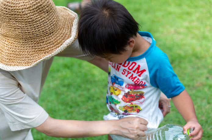 子供の着替えのイメージ