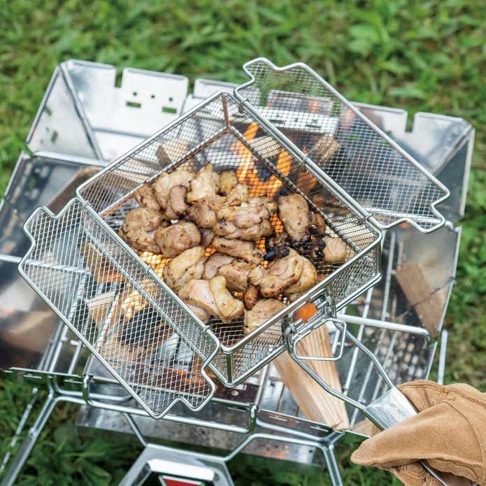 ロゴス 炭火もも焼き器