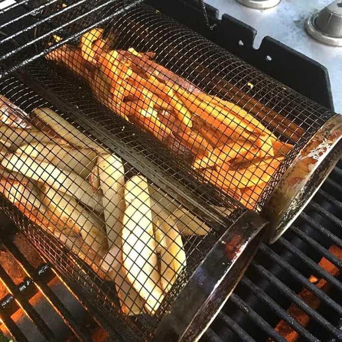 バーベキュー 焼き筒 