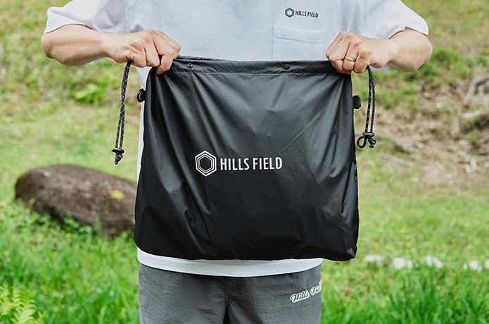 HILLS FIELD「3WAYメッシュトートバッグ」インナーバッグ