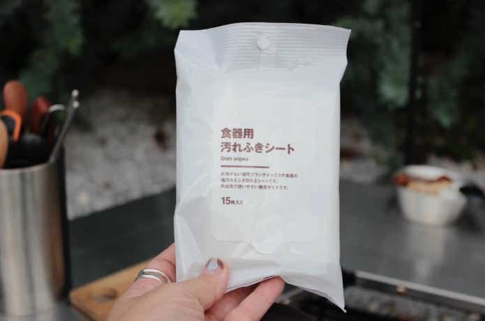 食器用汚れふきシートのパッケージ