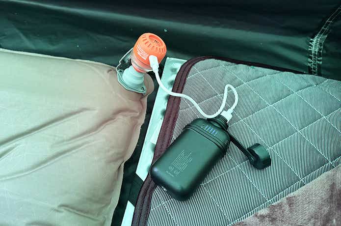 CAMPING ECONOVAで排出