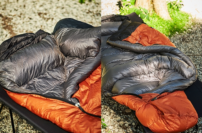 AURORA TEX lightのショルダーウォーマーとウエストウォーマー
