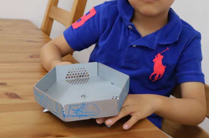 OZOPS「小焚台（コタキダイ）」を作る子ども