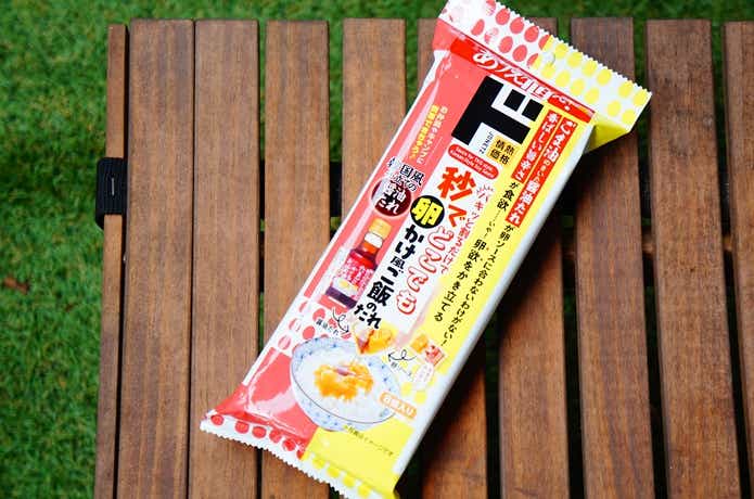 ドンキホーテの秒でどこでもTKG！？卵かけ風ご飯のたれ（韓国風仕立て）のパッケージ