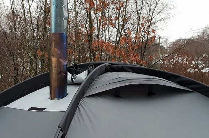 NORTENT「Gamme6 ARCTIC」の煙突穴
