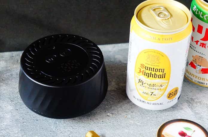 ハイボールを燻製する準備