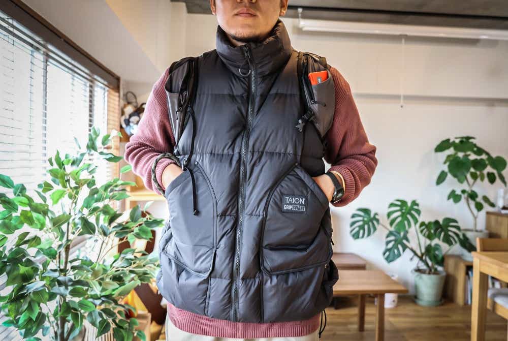 ポケット位置がよく考えられている