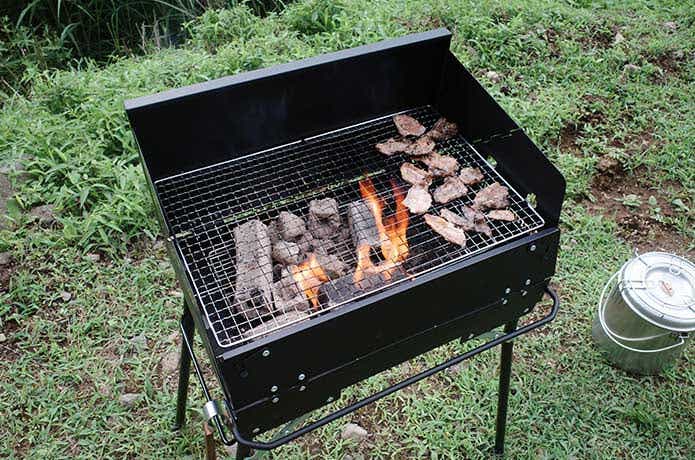 ファミリーサイズのBBQコンロ